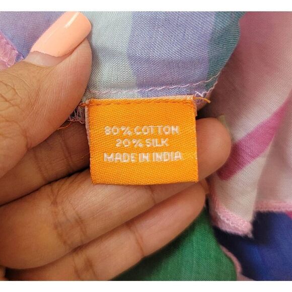 Oliphant Ruffles Tiered Midi Dress S - Picture 10 of 12